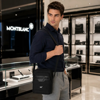 Mont Blan c Luxury Sling Bag Black mb112