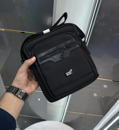 Mont Blan c Luxury Sling Bag Black mb112