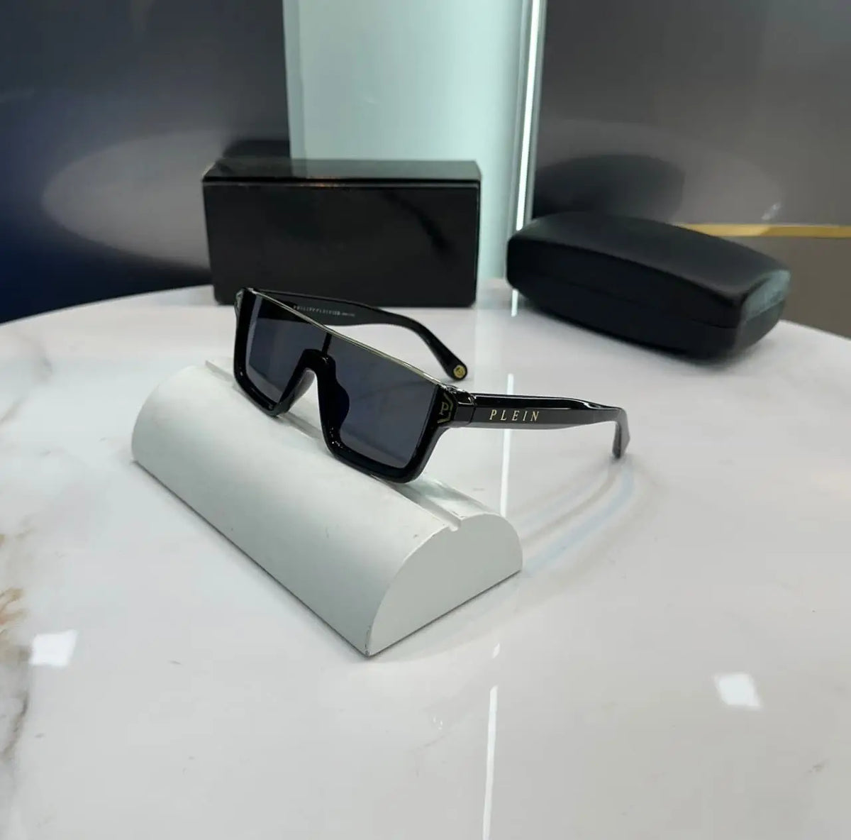 Philipp Plein Gold Black Premium Shades 147