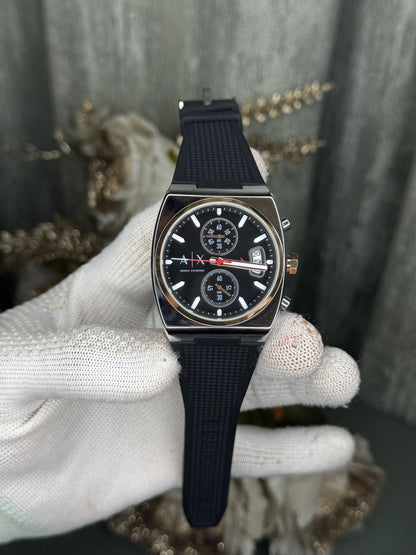 Arman i Exchange Oliver Silver Copper Black Chronograph Premium Watch