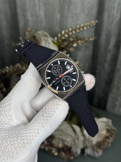 Arman i Exchange Oliver Silver Copper Black Chronograph Premium Watch