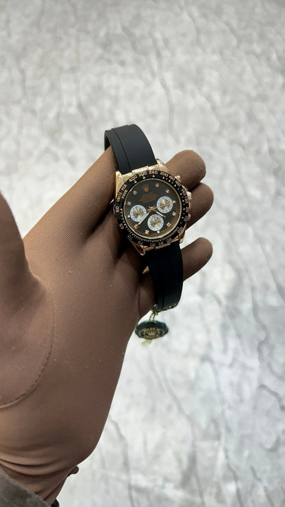 Rolex cosmograph daytona everose gold oysterflex
