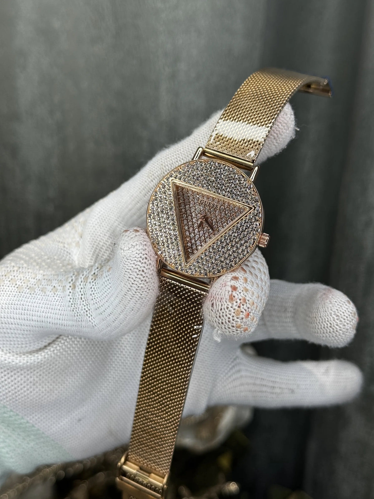 Gues s ICONIC Rose Gold Premium Ladies Watch