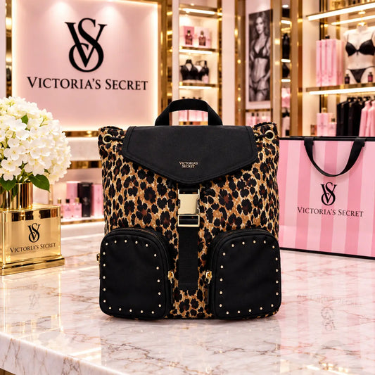 Victorias Secre t Imported BackPack Leopard vs970