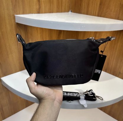 Karl Lagerfel d Luxury Sling Bag Black k0087