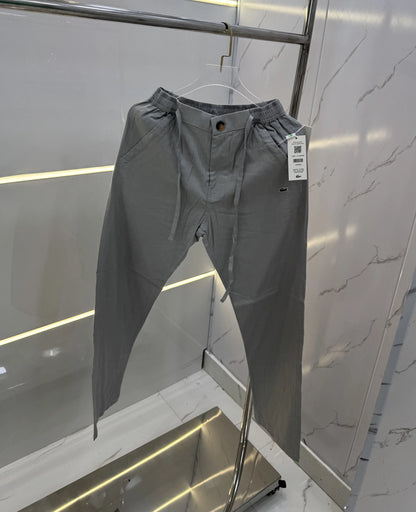 Lacost e Grey Premium Linen Trouser