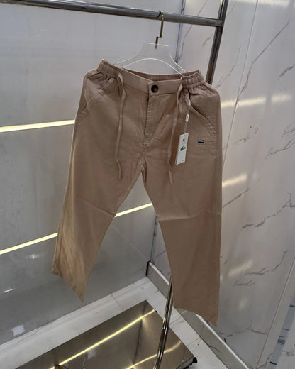 Lacost e Peach Premium Linen Trouser
