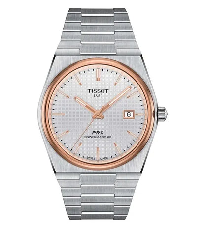 Tissot PRX PowerMatic 80 Rosegold Bazel