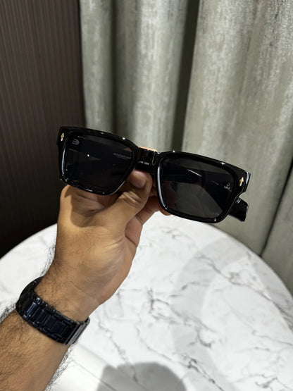 Jacques Marie Mage All Black Premium Shades 8802