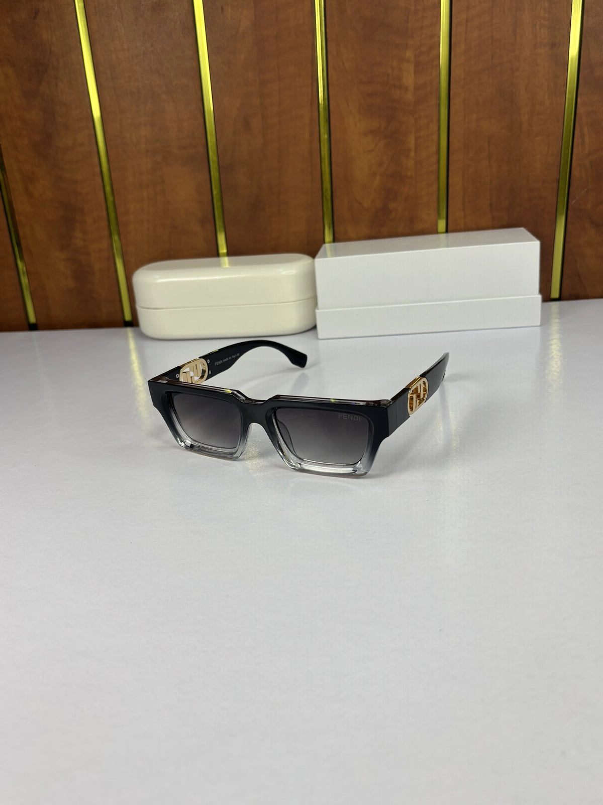 Fendi 2419 Black Crystal Grey