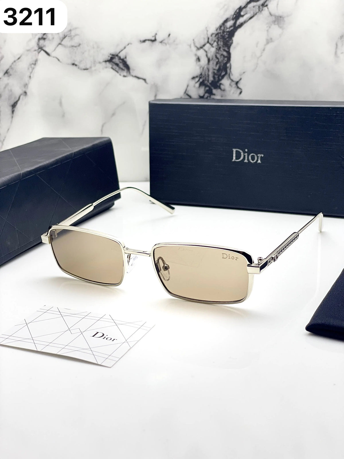 Dior 3211 silver brown