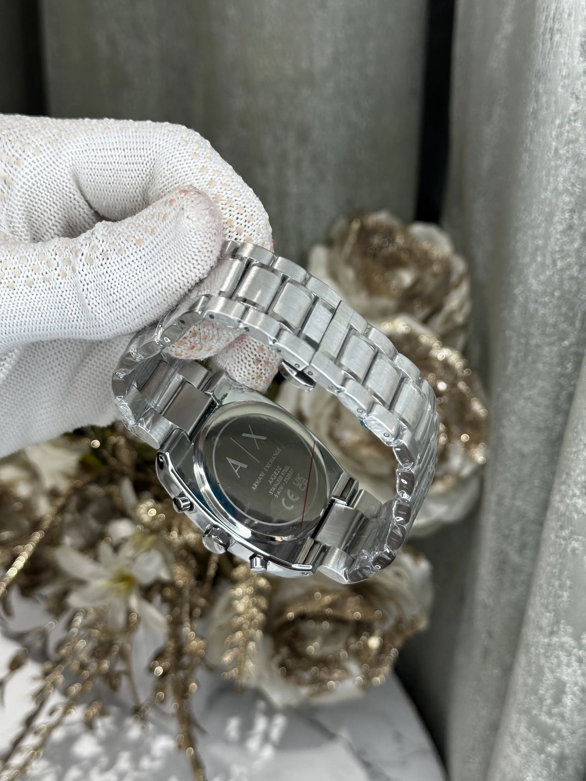 Arman i Exchange Oliver Silver Green Metal Premium Watch