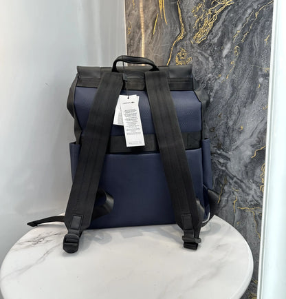 Lacost e Luxury Imported BackPack Blue L70