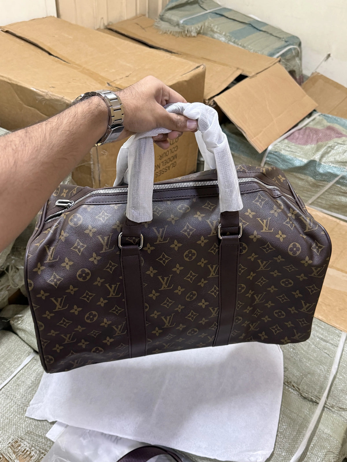 Louis_Vuitton_Monogram_Brown_Duffle_Bag