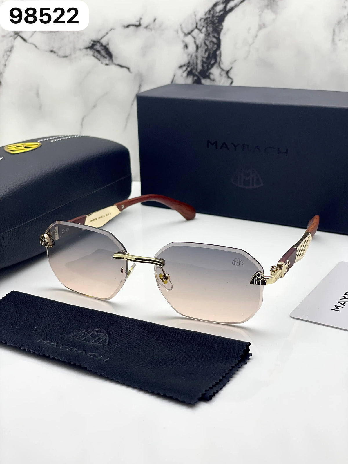 Maybach 98522 gold pink shaded