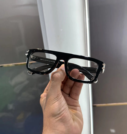 Philipp Plein Black PhotoChromic Glasses 201