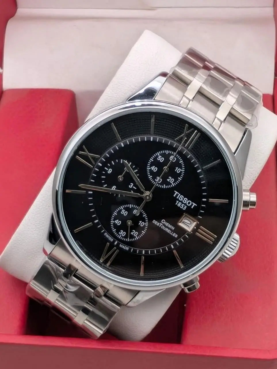 Tissot Black Heavy Quality 🔥