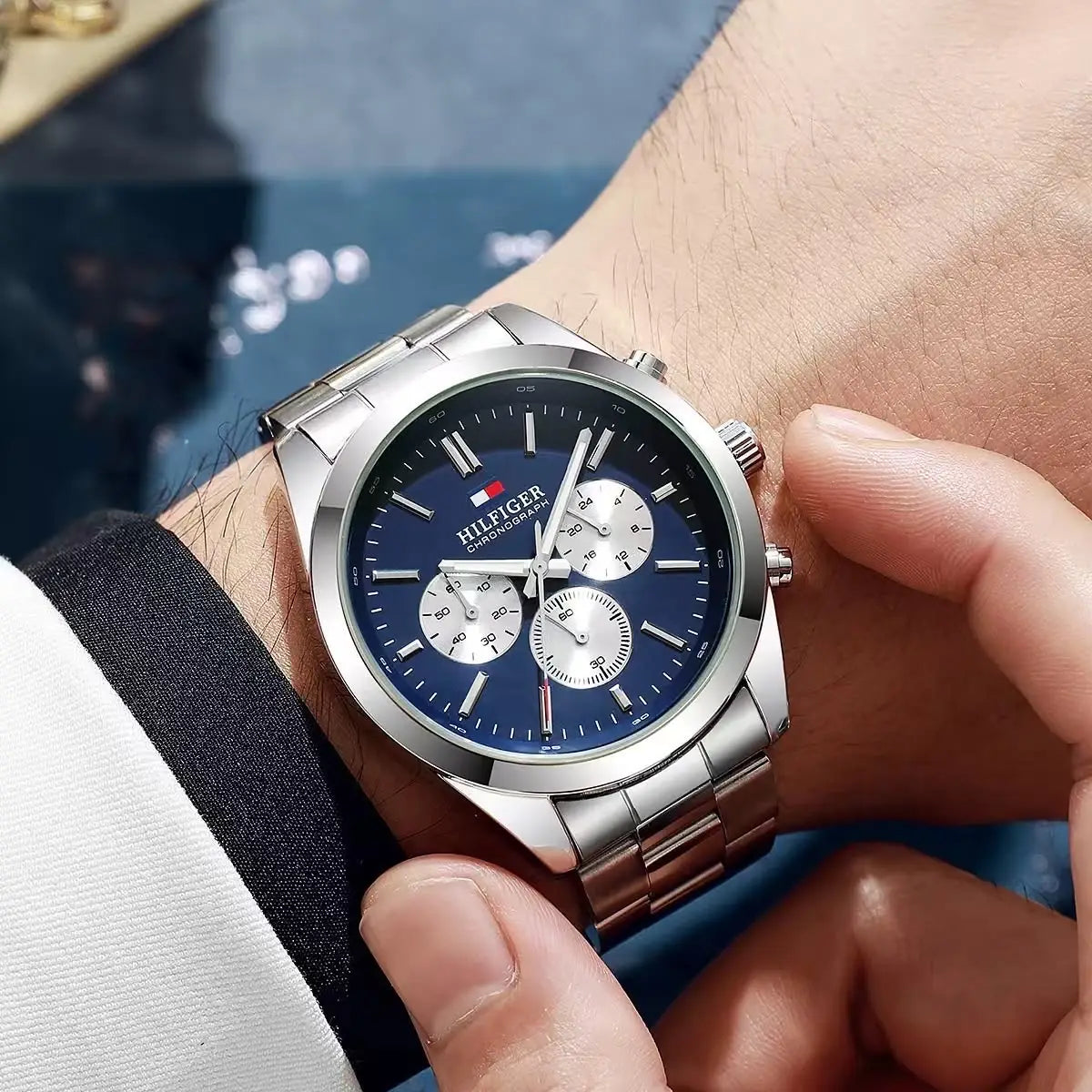 Tomm_y Hilfige_r Mason Chronograph 214
