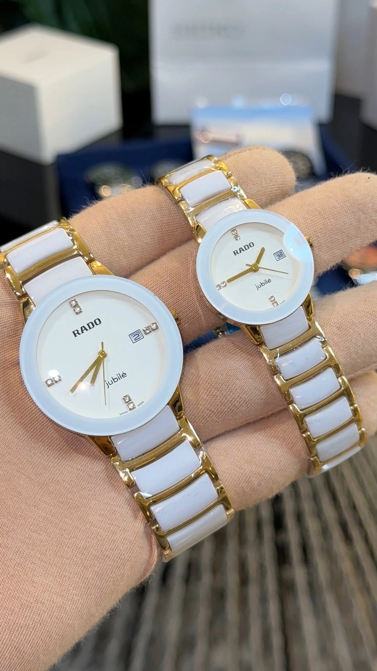 Rado Jubilee Couple White/Gold