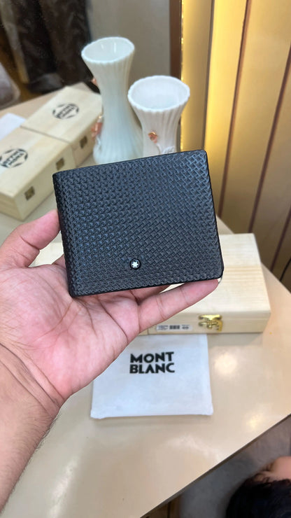 MONT BLANC IMP PREMIUM QUALITY WALLETS WITH OG WOODEN BOX