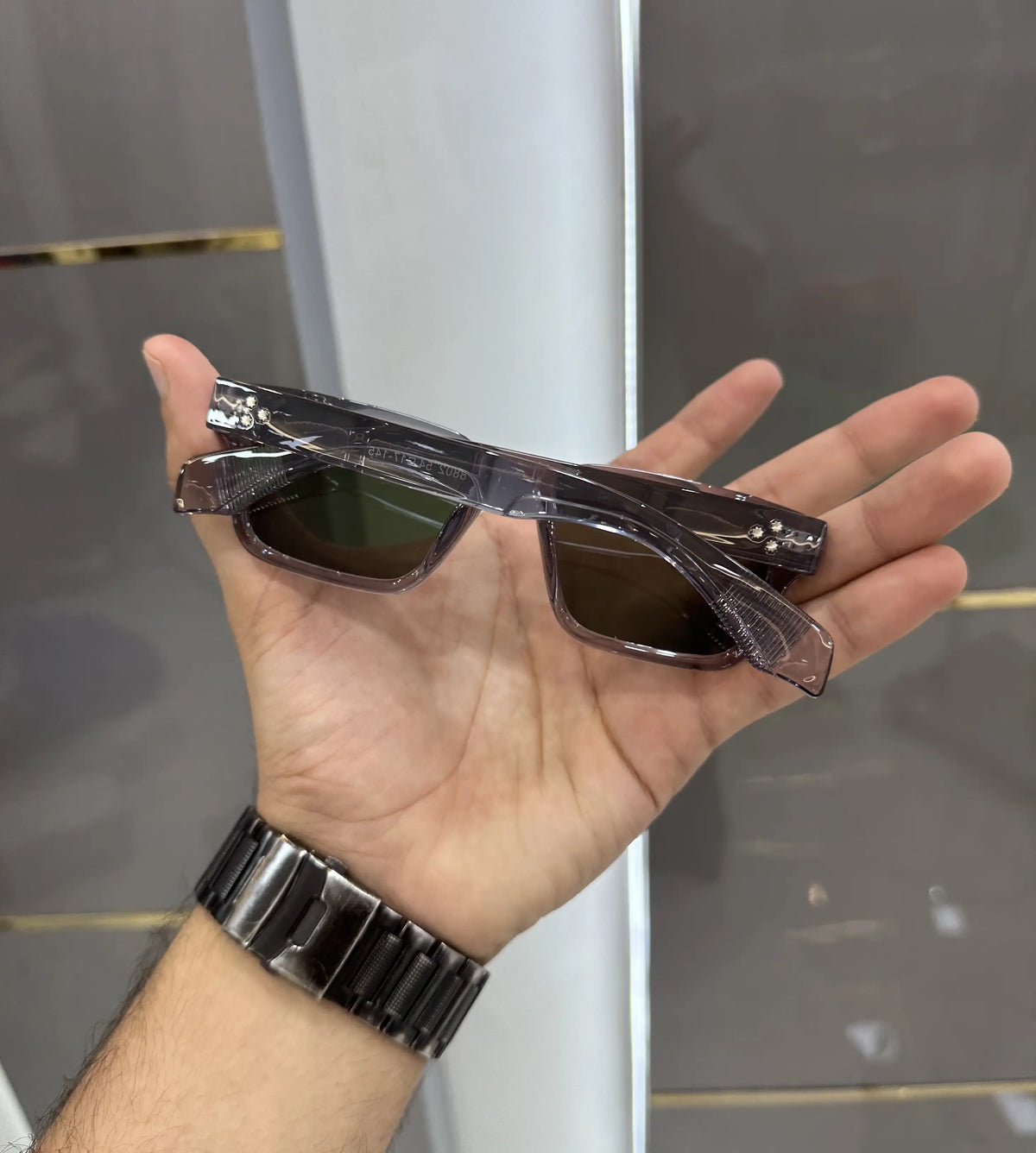 Jacques Marie Mage Grey Green Premium Shades 8802