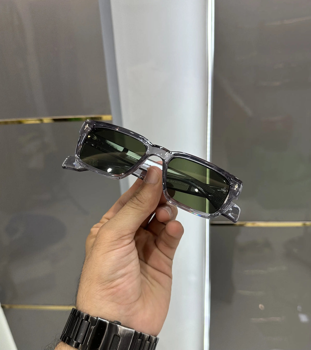 Jacques Marie Mage Grey Green Premium Shades 8802