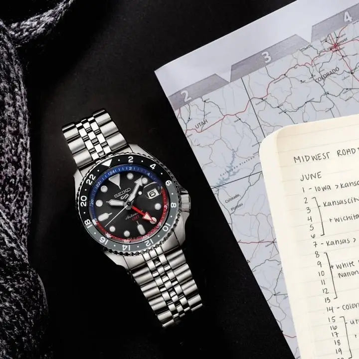 Seiko 5Sportz GMT Heavy Shift Movement