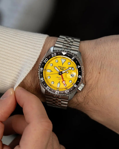 Seiko 5Sportz GMT Heavy Shift Movement