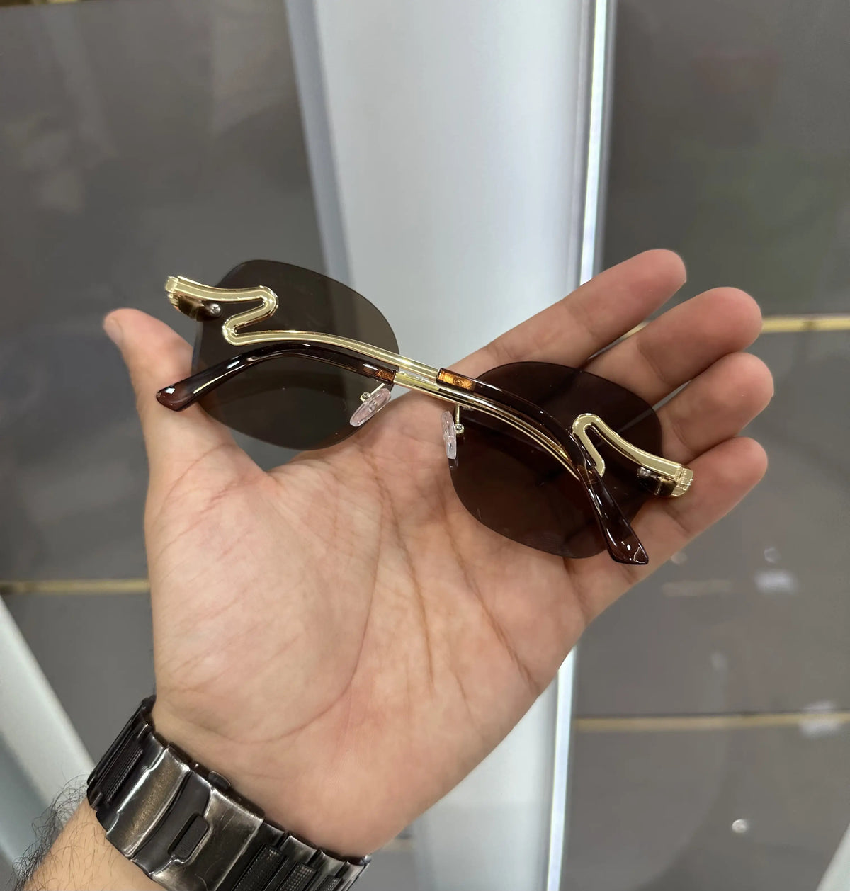 Bvlgar i Gold Brown Premium Shades 3212