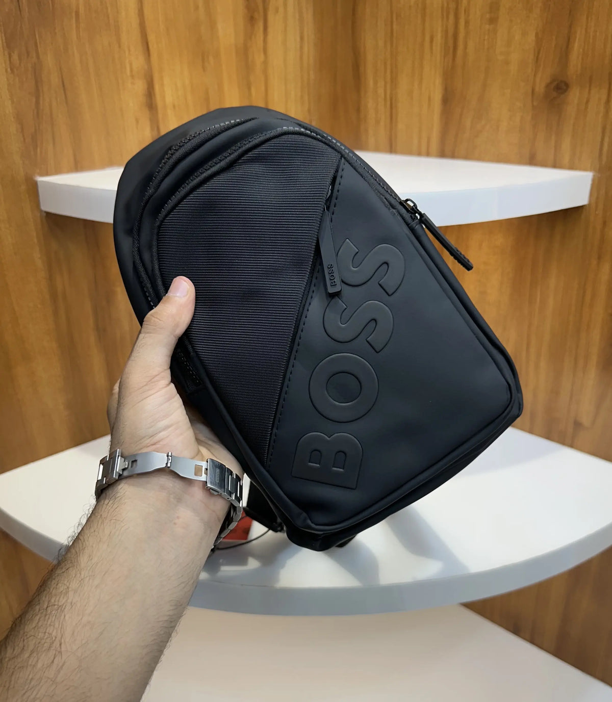 Hugo Bos s Premium Cross Bag Black b341