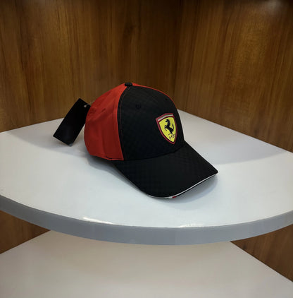 Ferrar i Premium Imported Cap Black Red f20