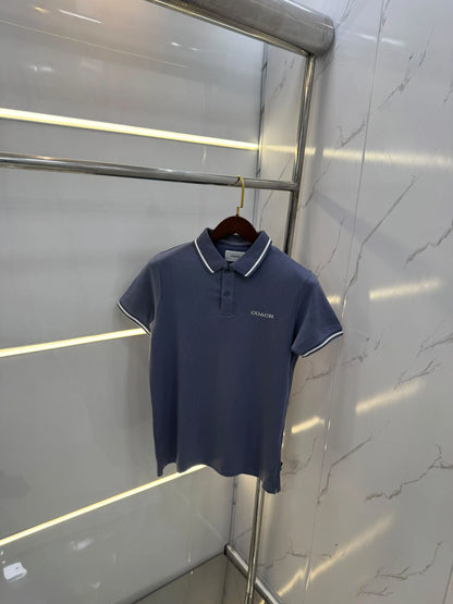 Coac h Light purple Imported Polo T-Shirt