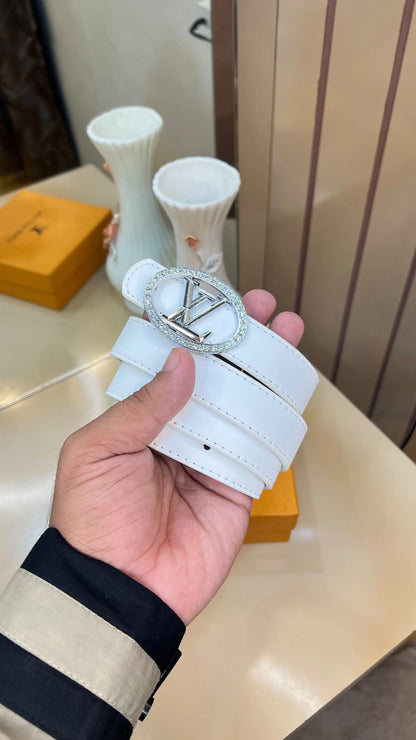 LV LOUIS VUITTON PREMIUM QUALITY IMP LADIES BELT WITH OG BOX