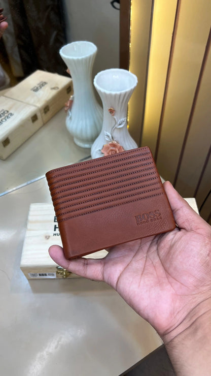 BOSS PREMIUM QUALITY IMP WALLETS WITH OG WOODEN BOX