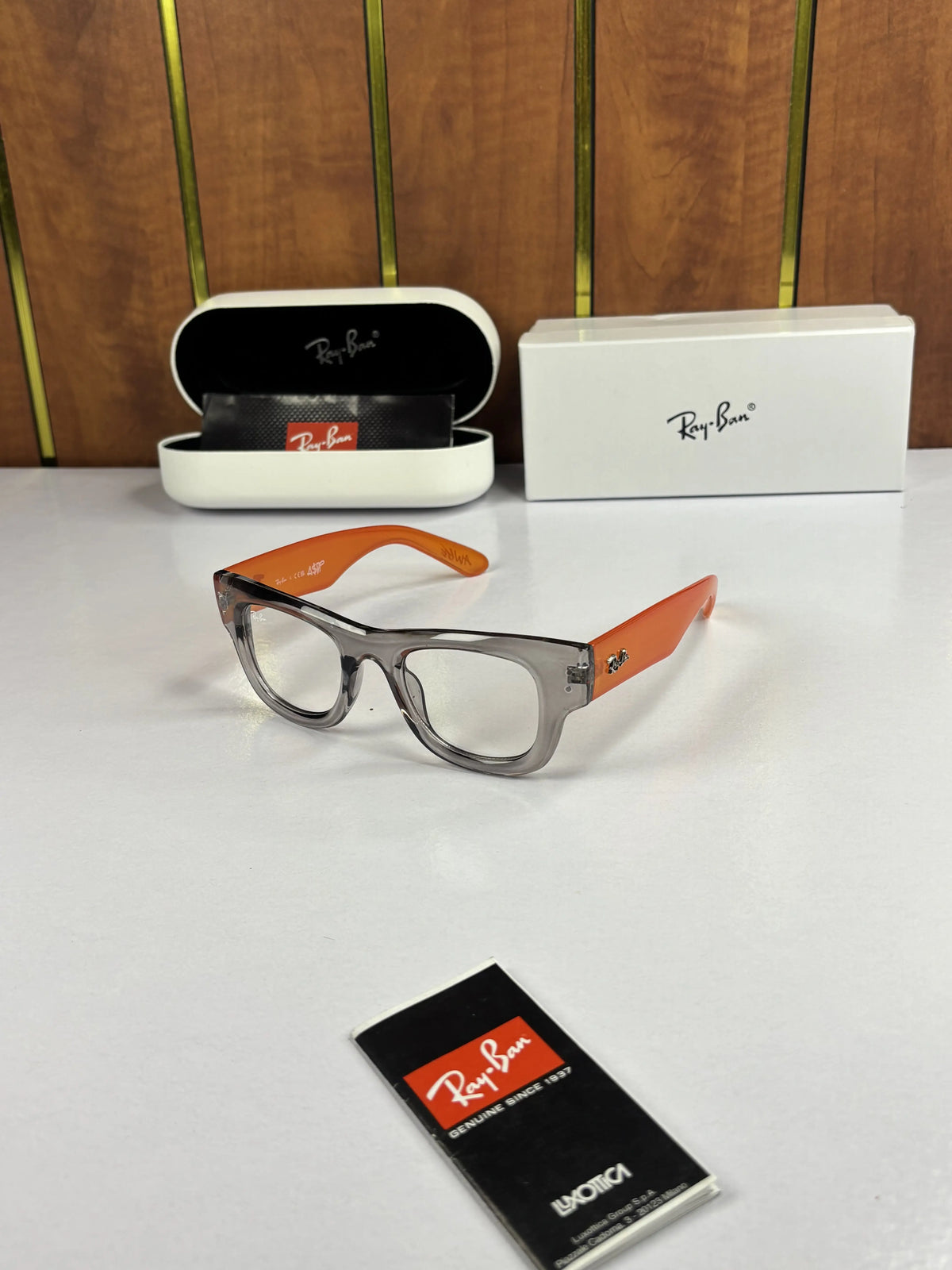 Rayban 4940 Puffer Orange Frame