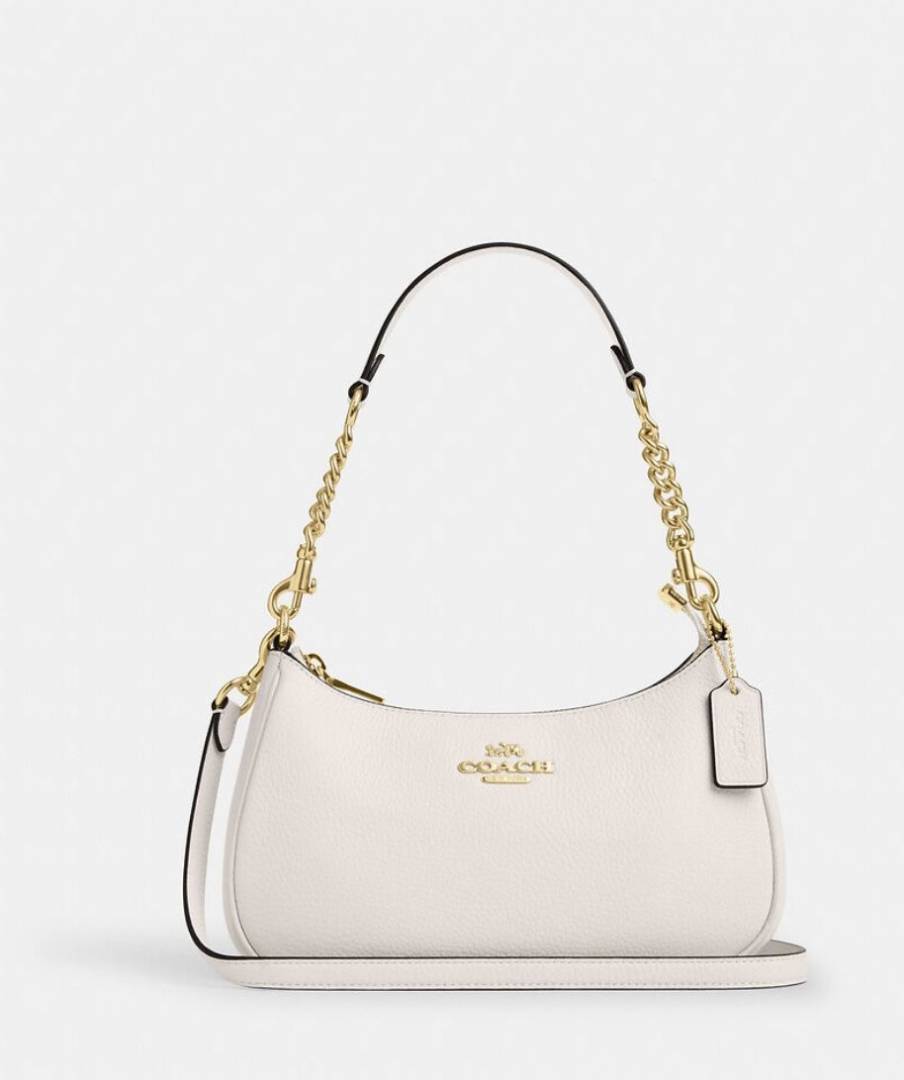 Coacch Teri Shoulder Bag in Signature Canvas With Og Box & Dust Bag Premium Quality 226