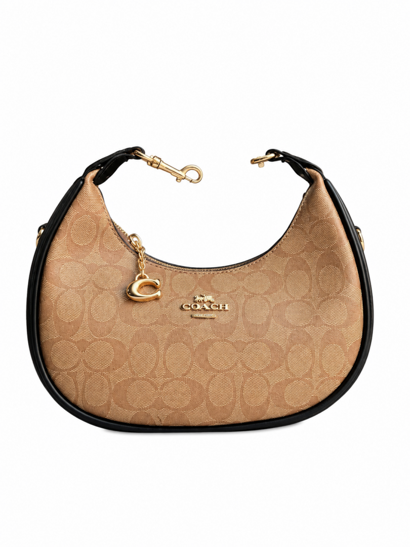 Coacch Jonie Shoulder Bag With Long Belt With Box & All Og Packing-2033