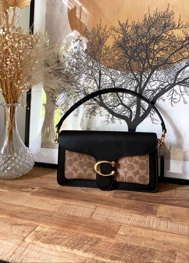 Coacch Tabby 26 Shoulder Bag With Double Belt With All Og Box Packing-8202