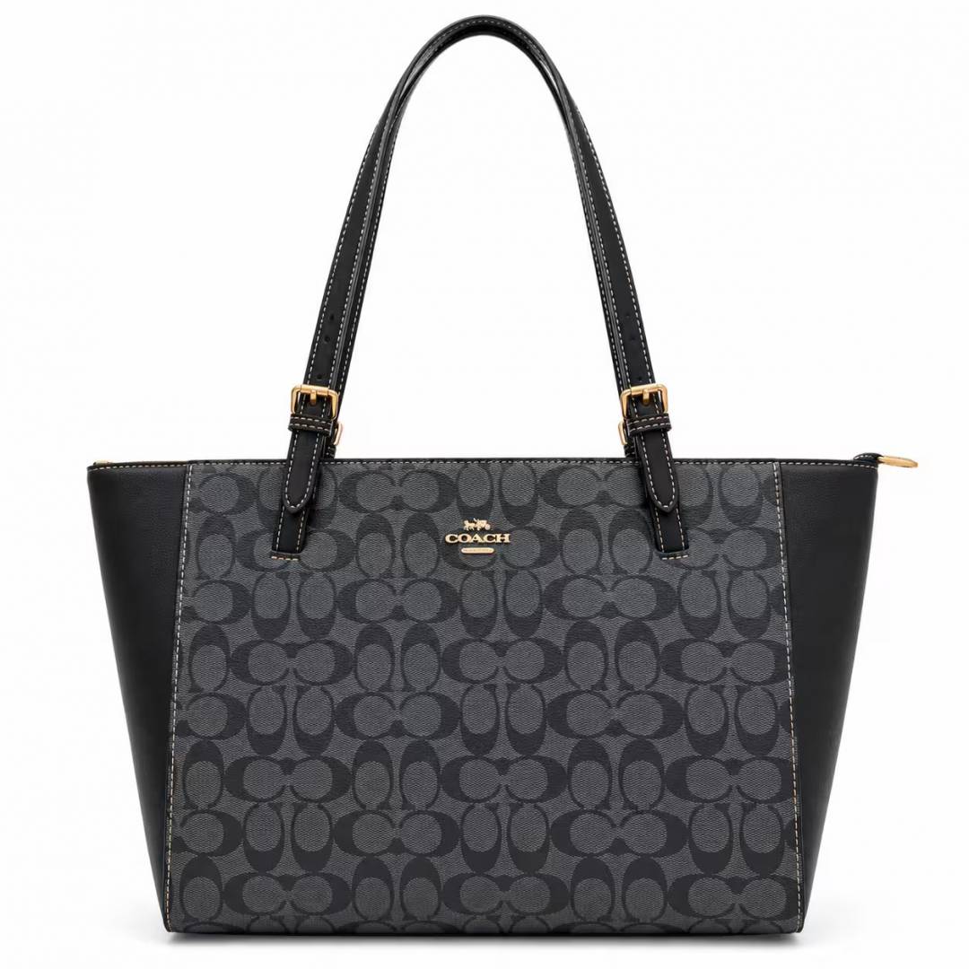 Coacch Signature Tote Bag Premium Quality With Dust Bag-9929