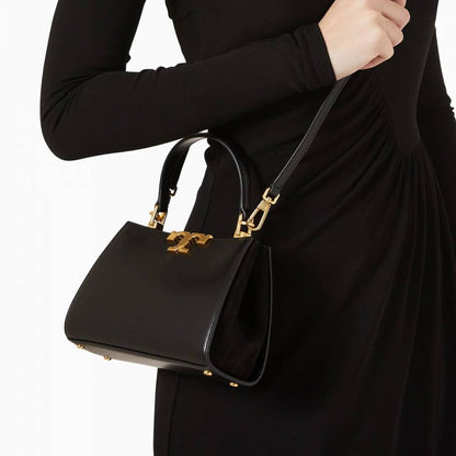 Toryy Burch Mini Eleanor Satchel With Og Box Packaging-8169