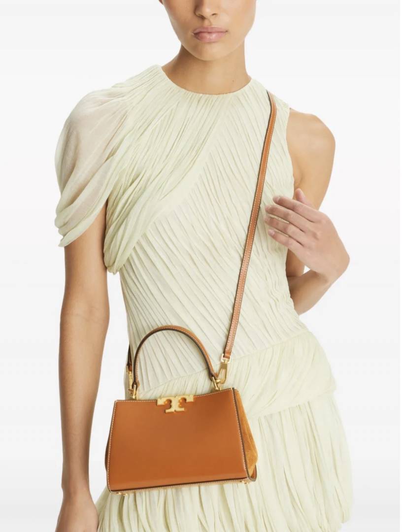 Toryy Burch Mini Eleanor Satchel With Og Box Packaging-8169
