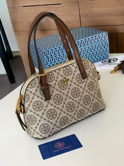 Tory Burrch Dome Handbag With Box & Dust Bag-519