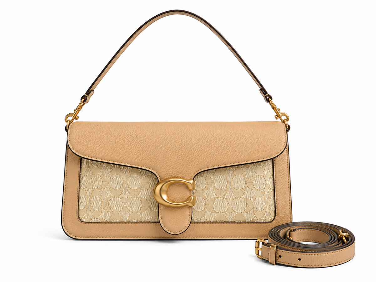 Coacch Tabby 26 Shoulder Bag With Double Belt With All Og Box Packing-8202