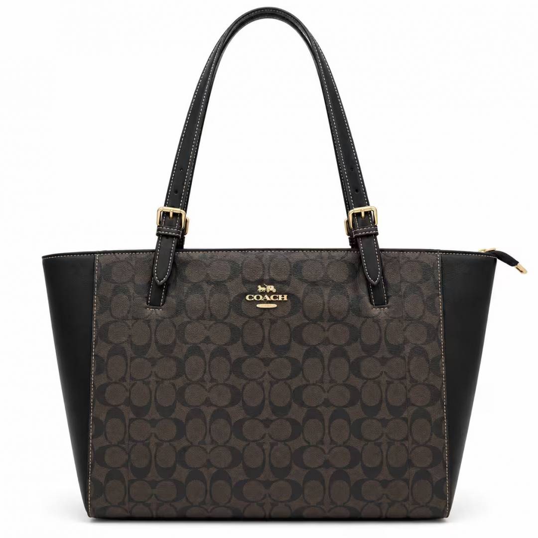 Coacch Signature Tote Bag Premium Quality With Dust Bag-9929