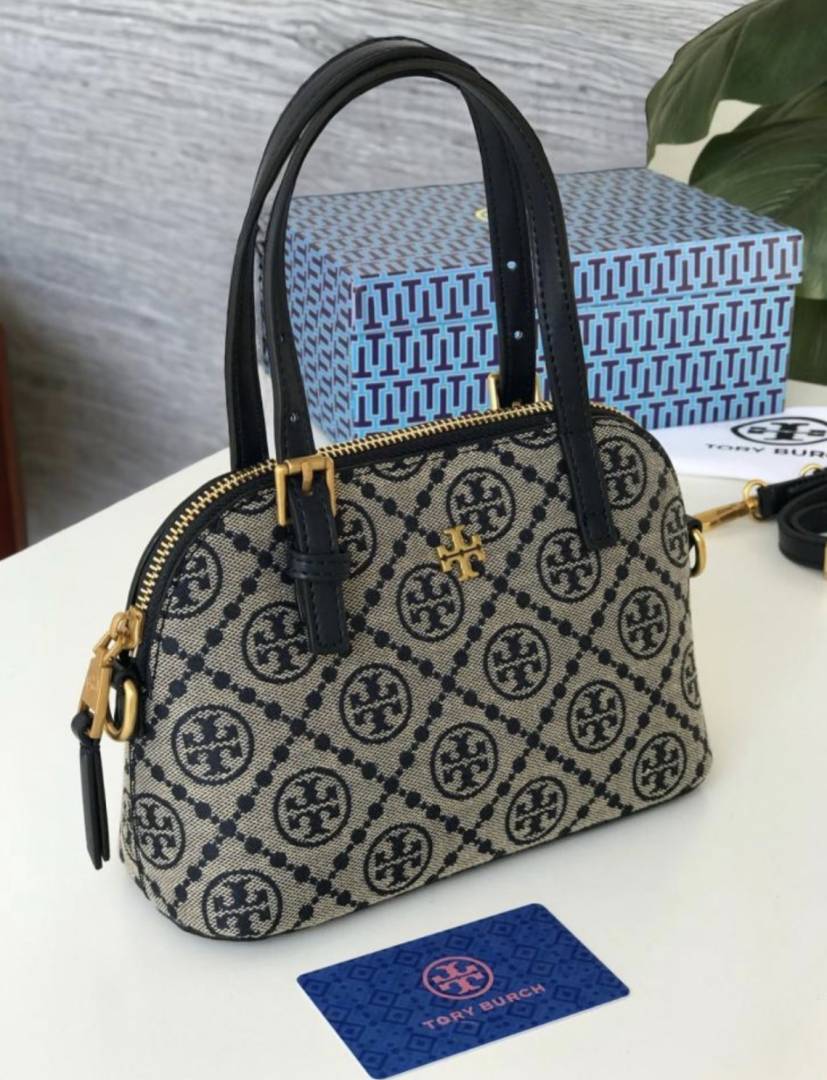 Tory Burrch Dome Handbag With Box & Dust Bag-519