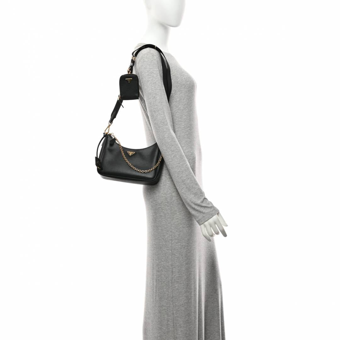 PRADDA SAFFIANO LUX RE-EDITION PREMIUM QUALITY WITH OG BOX & DUST BAG-902-1
