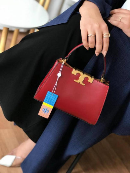 Toryy Burch Mini Eleanor Satchel With Og Box Packaging-8169