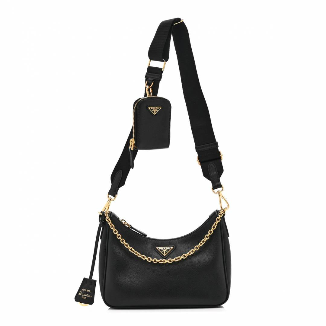 PRADDA SAFFIANO LUX RE-EDITION PREMIUM QUALITY WITH OG BOX & DUST BAG-902-1
