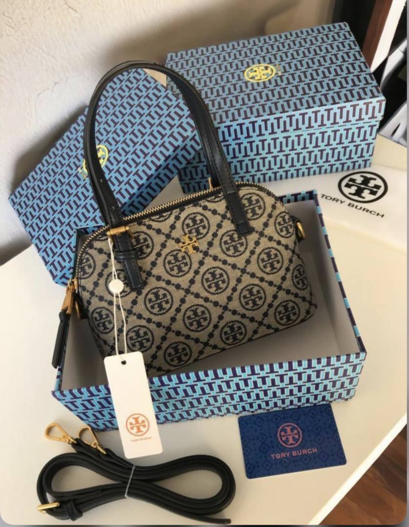 Tory Burrch Dome Handbag With Box & Dust Bag-519