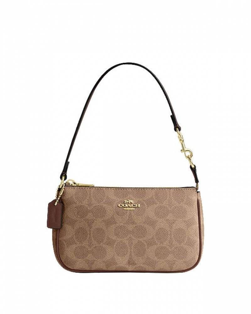 Coacch Nolita 19 Sling-Shoulder Bag With Pearl Charm With Og Box & Dust Bag-C1001.